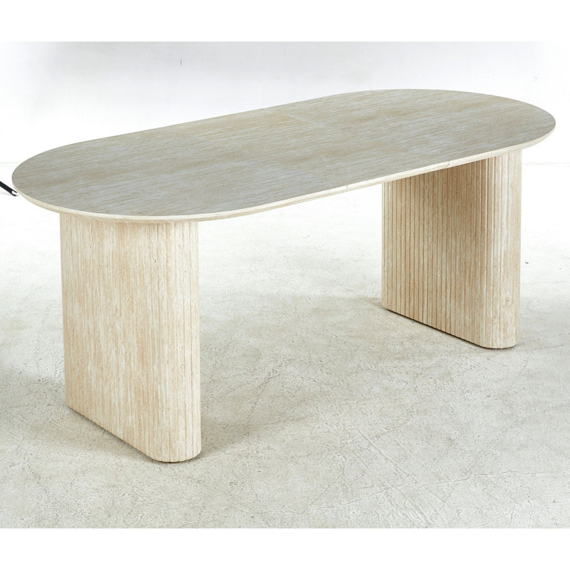 Pied de table extensible, table à manger, table de bureau, table basse, panneau de fibres à densité moyenne