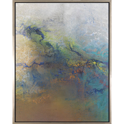I Was There - Peinture sur toile à cadre flottant