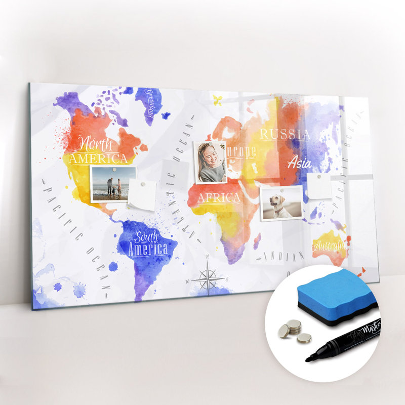 Magnetic Glass Dry Erase Board