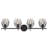 Sandiacre 4-Light Vanity Light in Matte Black-1874524492-1840591451-1840591460