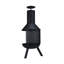 Cylinder Steel Smokeless Chimnea