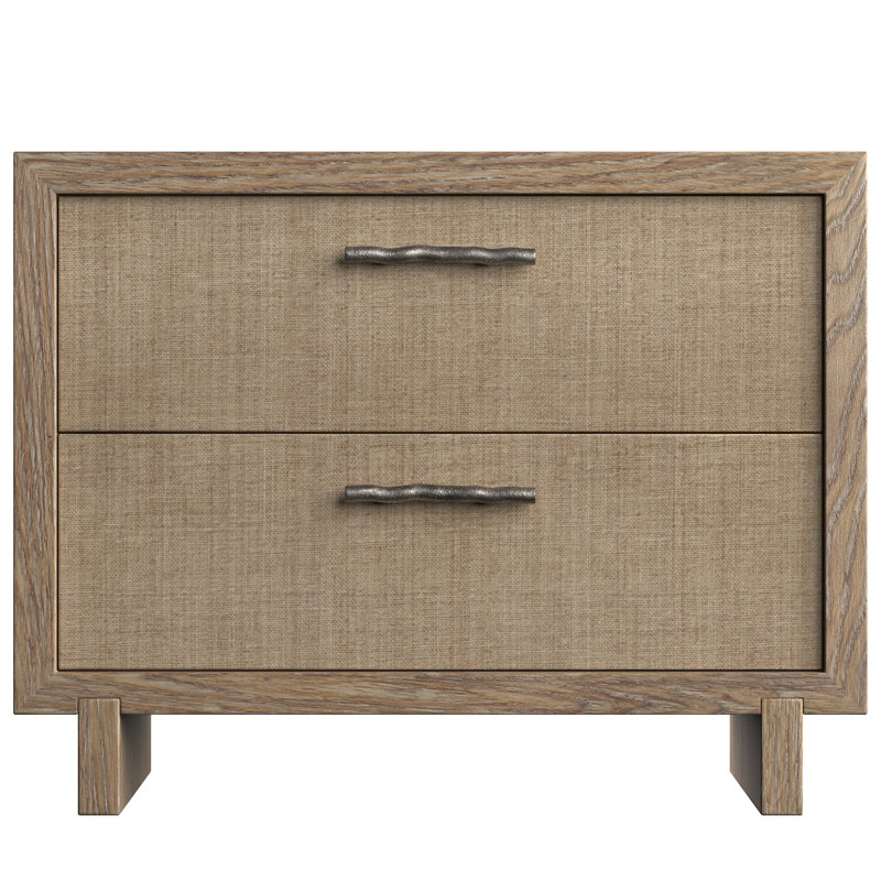 Casa Paros 2 - Drawer Nightstand, Light Playa