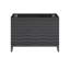 Meuble-lavabo noir 48 po Cascade-97471214