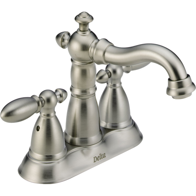 Robinet pour salle de bain Victorian, Acier inoxydable Brilliance