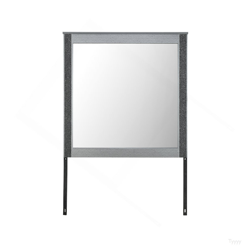 Lorenzo Silver Mirror