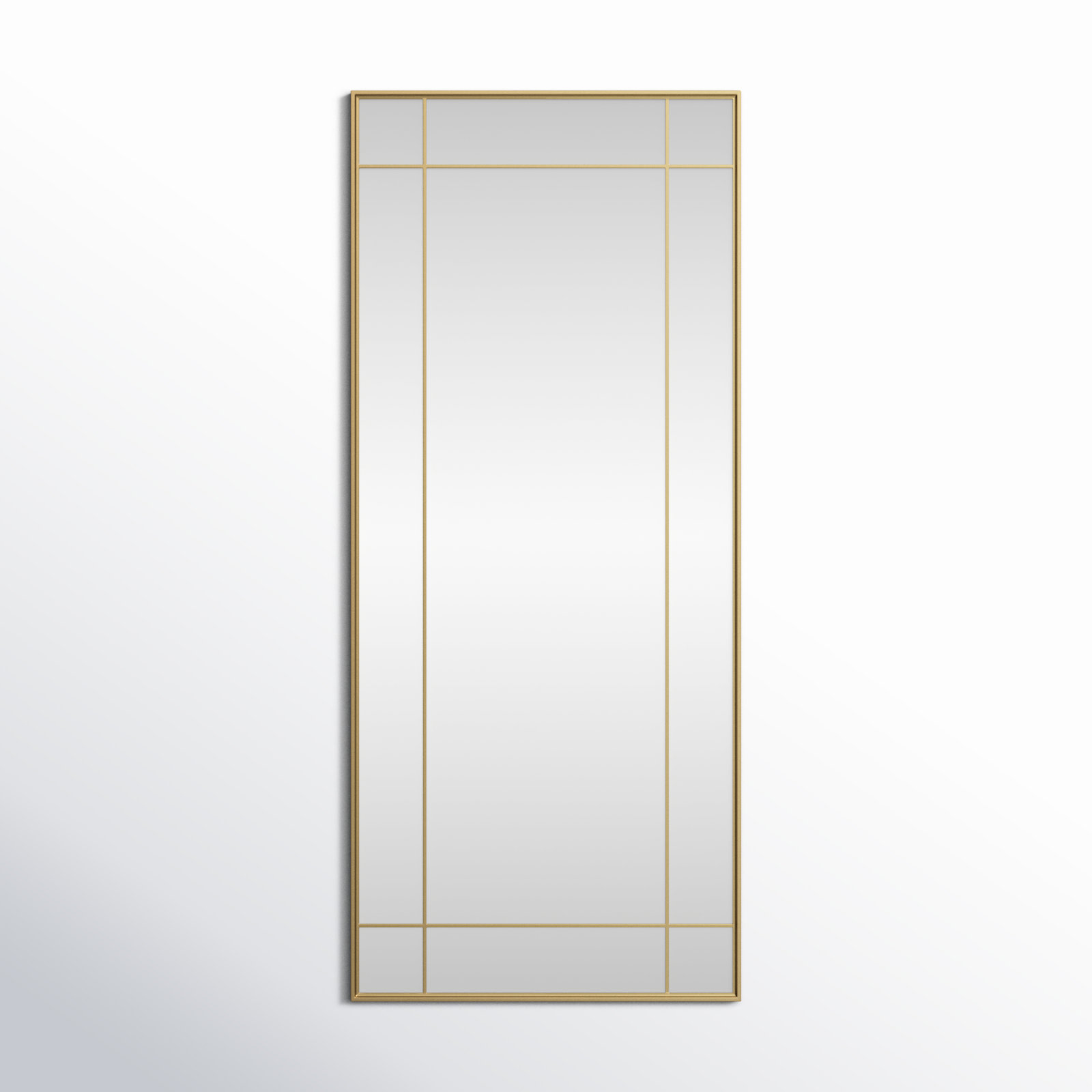 Chancey Iron Rectangle Wall Mirror