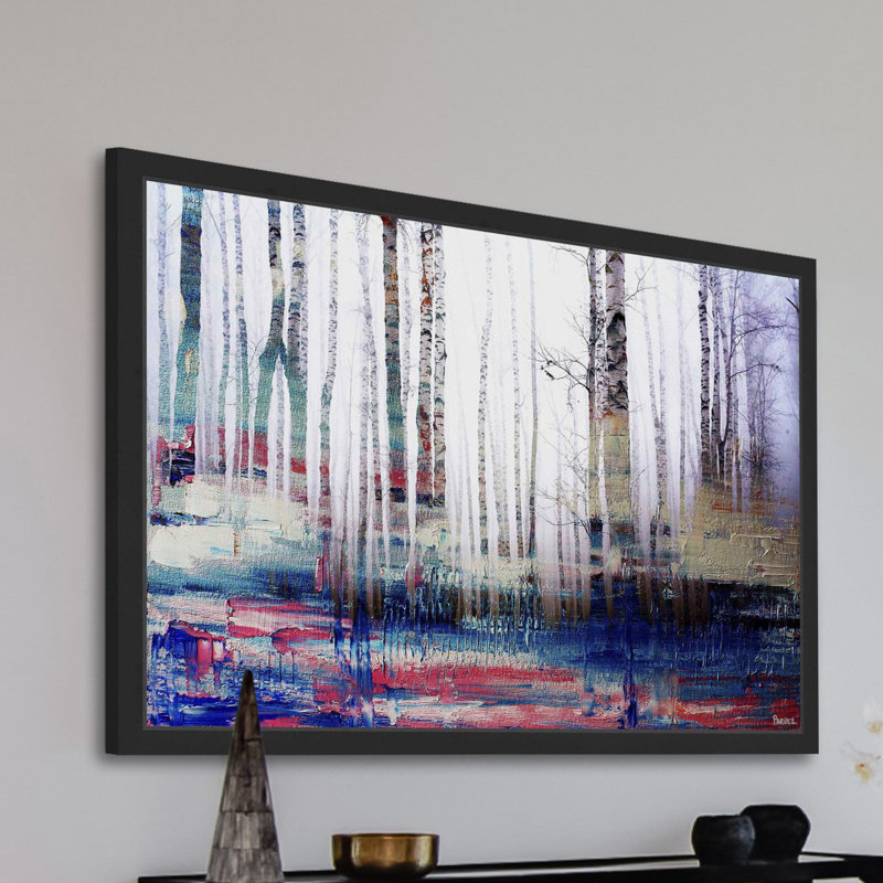 Parvez Taj - Single Picture Frame Painting, 41cm H x 61cm W x 3.8cm D