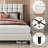 Size Modern Upholstered Bed Frame with Adjustable Square Tufted Headboard-99170189-93363910