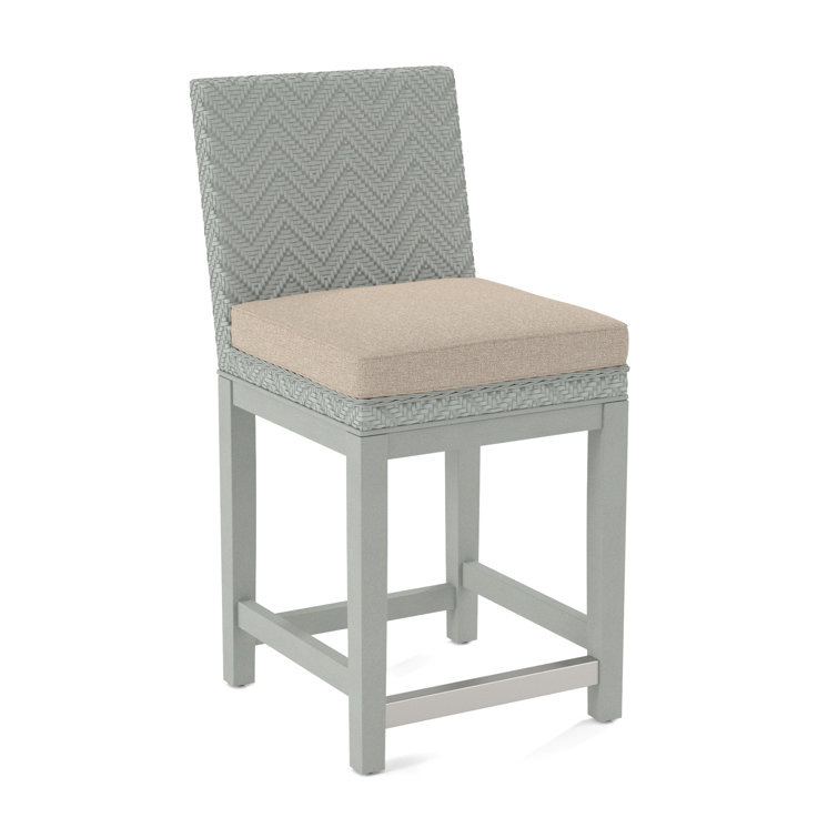 Tabouret de comptoir tissé