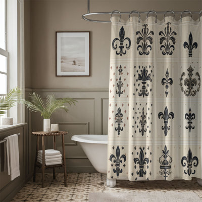 Rideau de douche IntriCatse Damask - Premium
