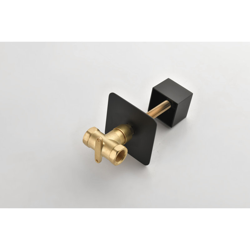 3/4" Shower Temperature Valve - Brass Handle Ceramic Disc Volume Regulation