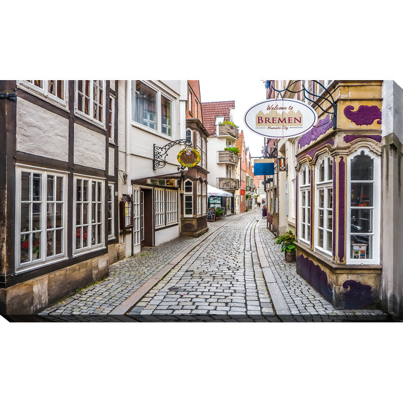 « bremen », reproduction de photo sur toile tendue, H 24 po x l 40 po x P 1 po