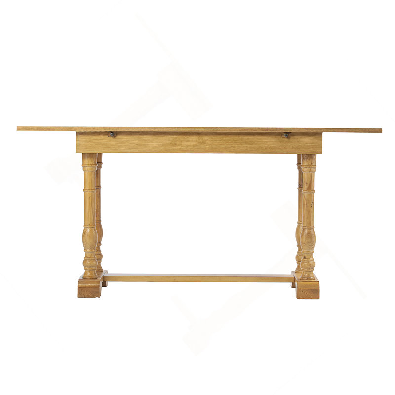 Console de table à tréteaux pliante Farmhouse