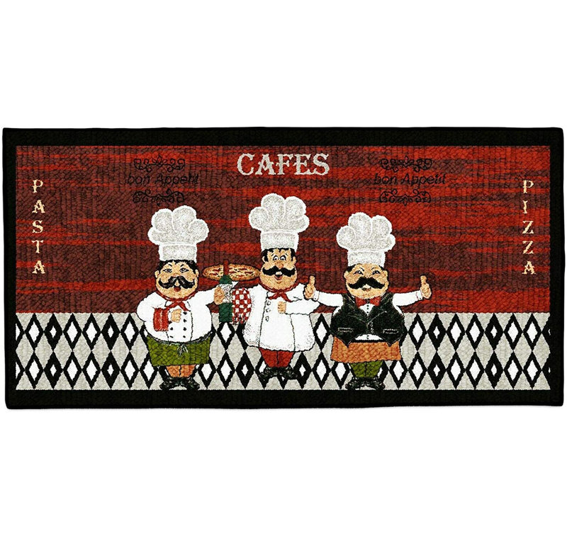 Tapis de cuisine Gavan Chef Trio, Rectangle 1 pi 8 po x 3 pi 4 po