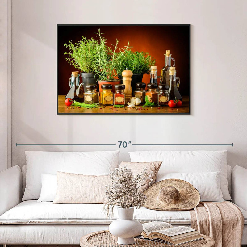 Yarlin Cooking With Spices And Herbs, 29" H x 43" W