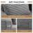 Boneless 76in Sofa Bed Loveseat Boneless Couch With 2 Pillows Modern Cloud Couch Deep Seat Futon Bed 2 Side Pockets Sleeper Sofa For Living Room, Bedroom, Small Space, Removable Sofa Cover-1821620809