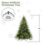 Arbre de Noël artificiel illuminé 6,5 pi-844855763