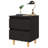 vidaXL Bed Cabinet Engineered wood, Solid pinewood-1474061671