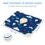 Tapis de souris 11,81 po x 27,56 po Night Sky Air Diatom Mud Mouse