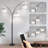 Dimmable 3-color Temperature, Arc Floor Lamps With Remote Control, Modern Tall Standing Lamp-904089276-904989902-887805282