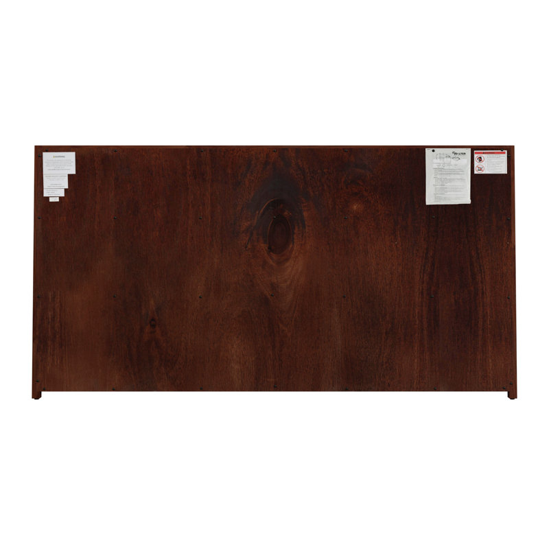 Lark 6 Drawer Dresser, Brown