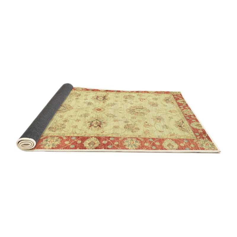 Tapis décoratif multicolore à motif abstrait, Rectangle 5 pi x 7 pi