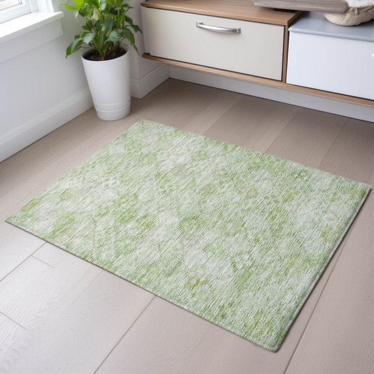 Premium Machine Washable Janicki AMF1081 Geometric Rug