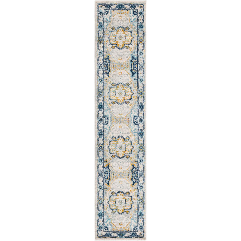 Ikat Indoor Rug, Runner 2' x 9'10"