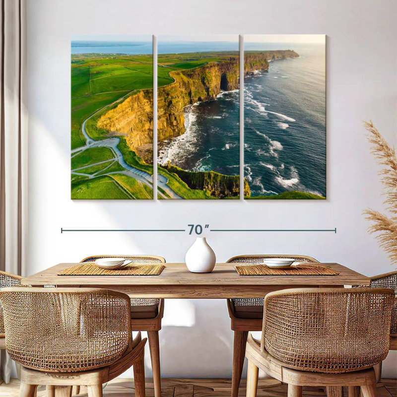Gillard Moher, Irlande, Falaises, H 42 po x l 65 po