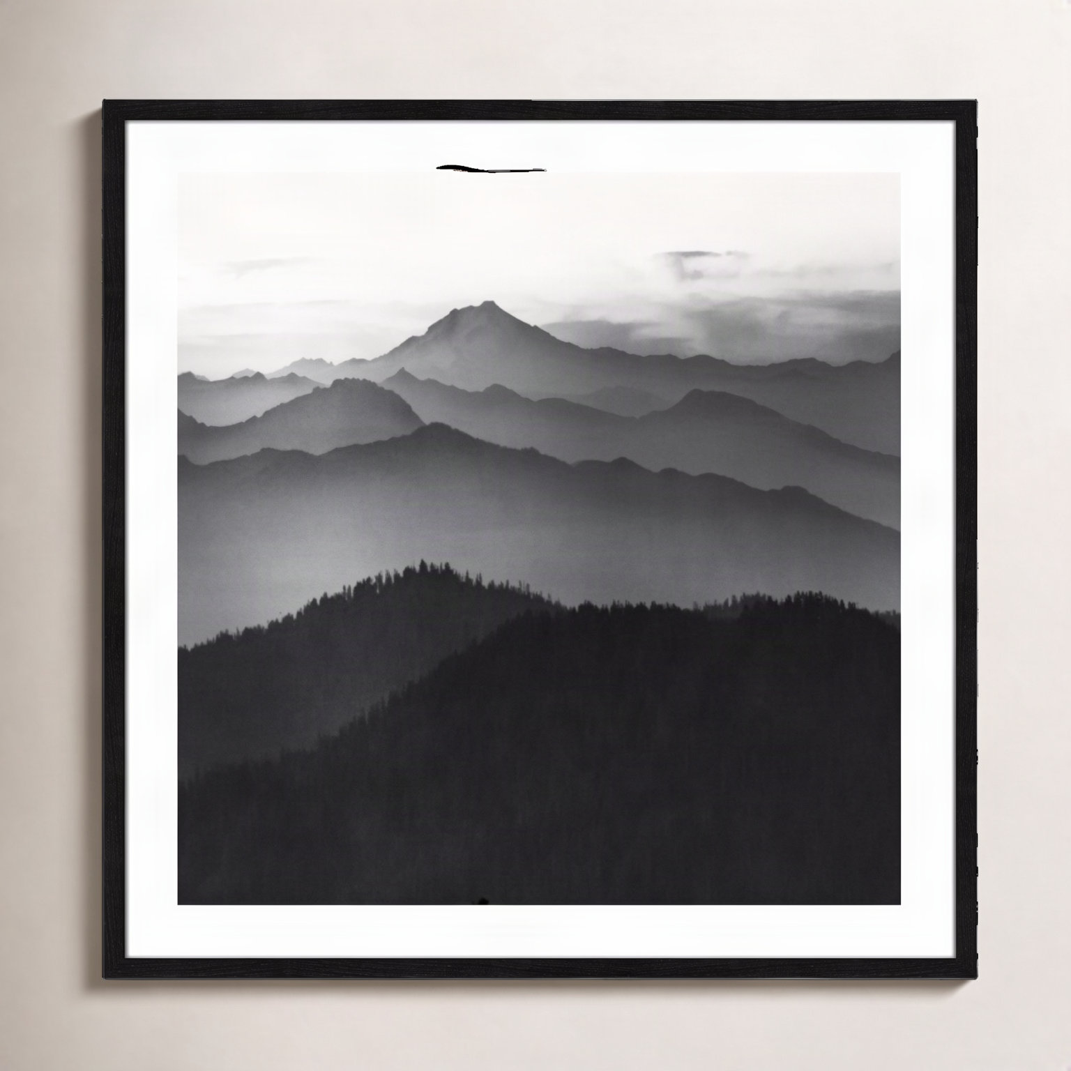 Cascades by Danita Delimont, 32" H x 32" W x 0.75" D, Black Framed