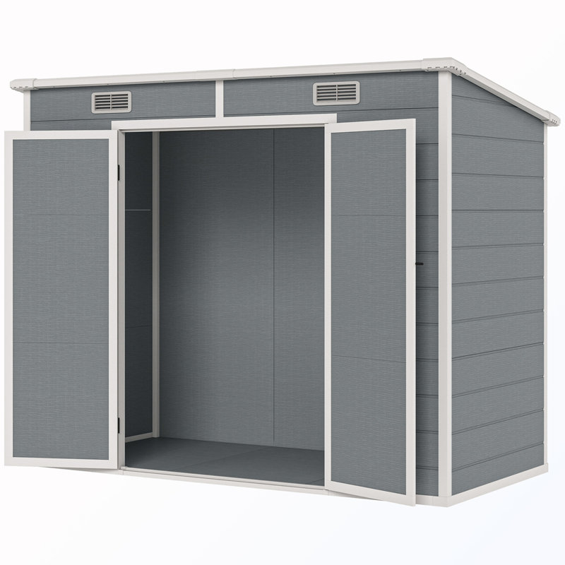Backyard Shed With Floor