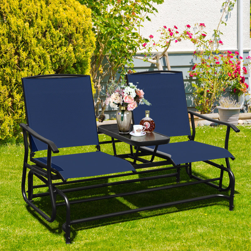 Causeuse double pour 2 personnes, Marine