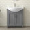 Meuble-lavabo simple 30 po avec plateau en céramique Boesch