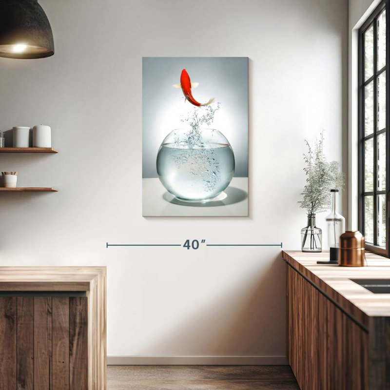 Brampt Fish Bowl Escape, 36" H x 24" W