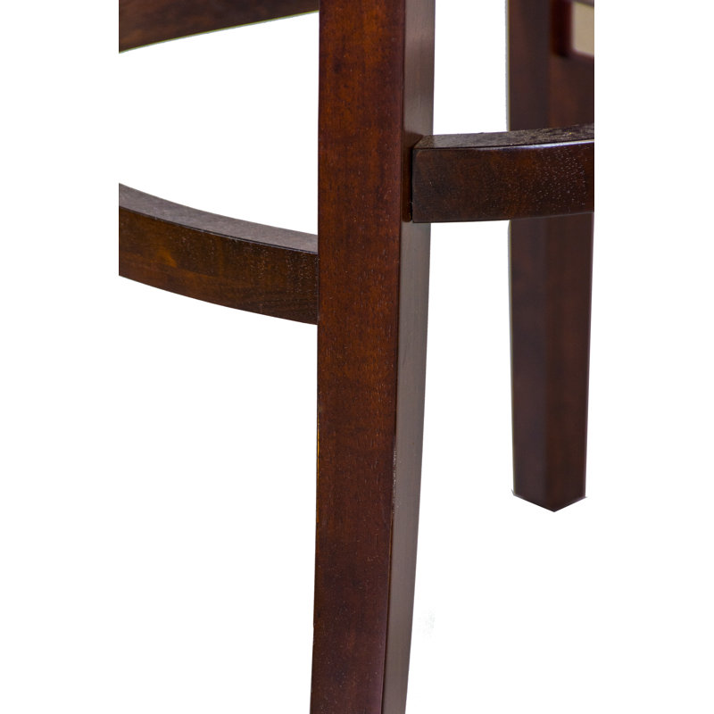 Tabouret de bar et de comptoir Canonbury Carleton, Tabouret de bar (siège d'une hauteur de 30 po), Espresso, Gris