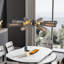Lustre spoutnik industriel moderne 34 "