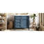 Meuble-lavabo moderne de 36 po avec lavabo en céramique, 3 tiroirs et 1 armoire de rangement, tablette réglable, organisateur de porte d'armoire, glissières de tiroir en métal lisse, poignée texturée exquise à pieds romains