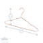 Harbour Housewares - Metallic Coat Hangers-961019094