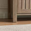 Range-chaussures, armoire de rangement, armoire d'entrée avec deux portes ventilées de style lattes