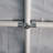 Enclosed Storage Shed 7ft x 12ft Steel Frame with 6 Legs