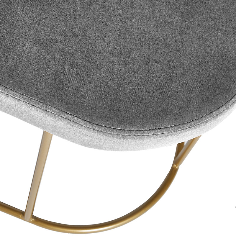 Krieg Iron Bench, Grey