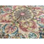 Hand-Knotted High-Quality Gold Round Area Rug