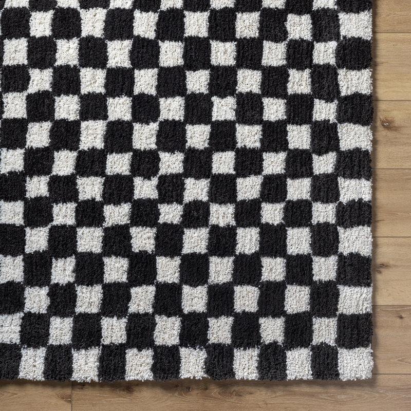 Latoya Hand Tufted  Area Rug, Rectangle 9' x 12'