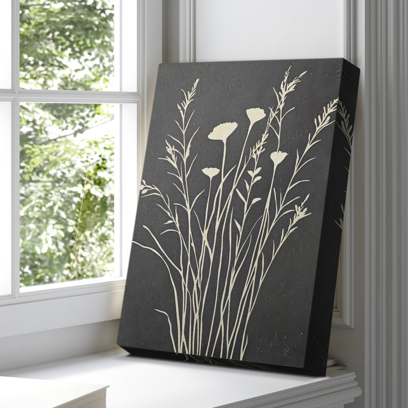 Toile tendue avec motif floral CII Gallery - prêt à être accroché, H 60 po x l 40 po