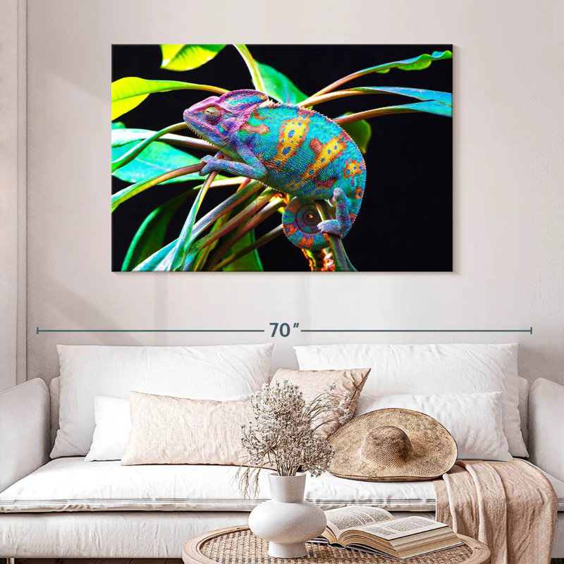 Brampt Chameleon, 32" H x 48" W