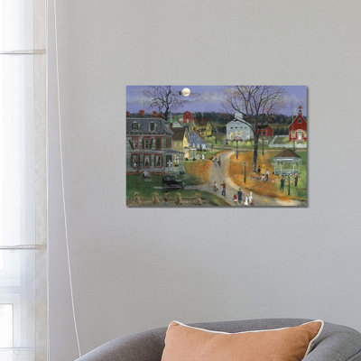 Spookey Night by Bob Fair - Wrapped Canvas Gallery-Wrapped Canvas Giclée