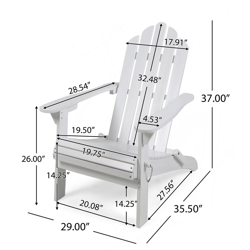 CHAISE ADIRONDack HOLLYWOOD PLIABLE