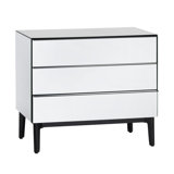 3 Drawer Mirror Accent Chest