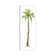 Washed Palm I by Carol Robinson - Floater Frame Panoramic Painting on Canvas