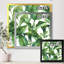 Feuillage de feuilles tropicales - Peinture sur toile-59917245-59917239
